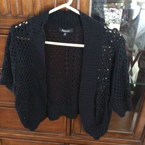 Women’s black shrug